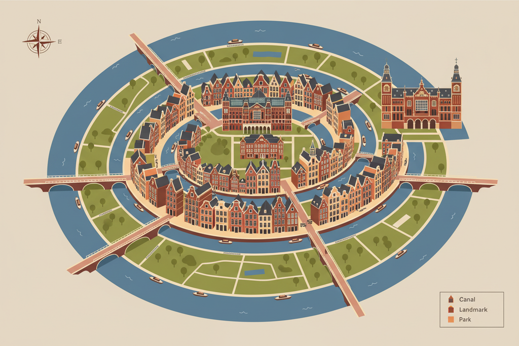 map of amsterdam