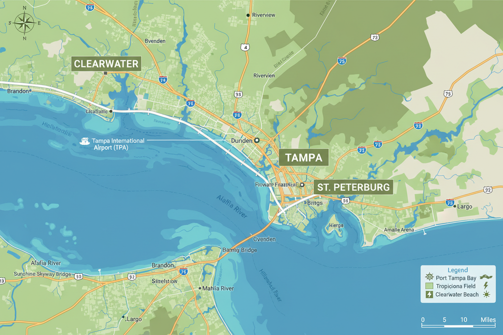map of tampa bay